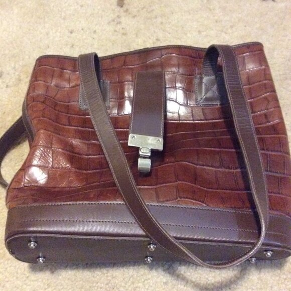 Dooney & Bourke Crocodile Leather bag - Picture 5 of 7